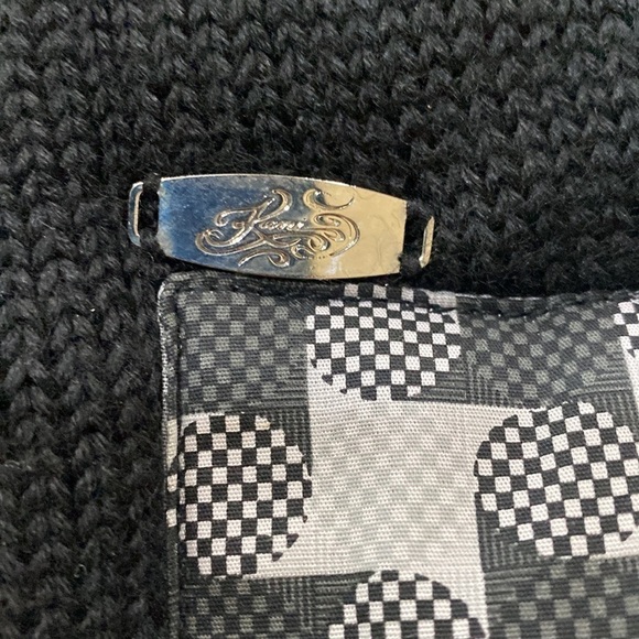 KARL Kani Ladies Y2k Vintage Vest with detachable hoodie NWT - Picture 13 of 13